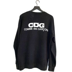 Comme des Garçons long sleeve Black Sweatshirt (L)